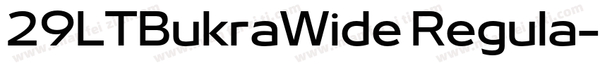 29LTBukraWide Regula字体转换